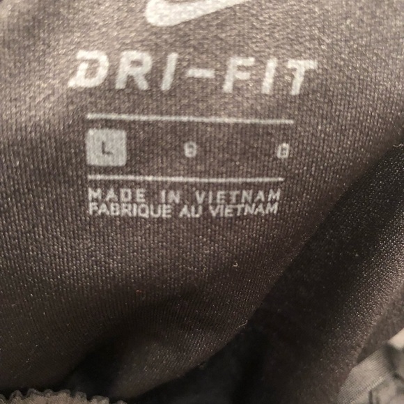 Nike dri fit tempo, black athletic running shorts size large - Picture 6 of 7